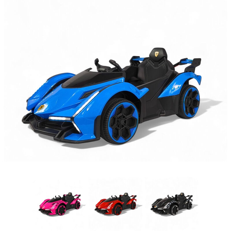 Carro Montable Para Niños Ferrari Con Control R... image number null