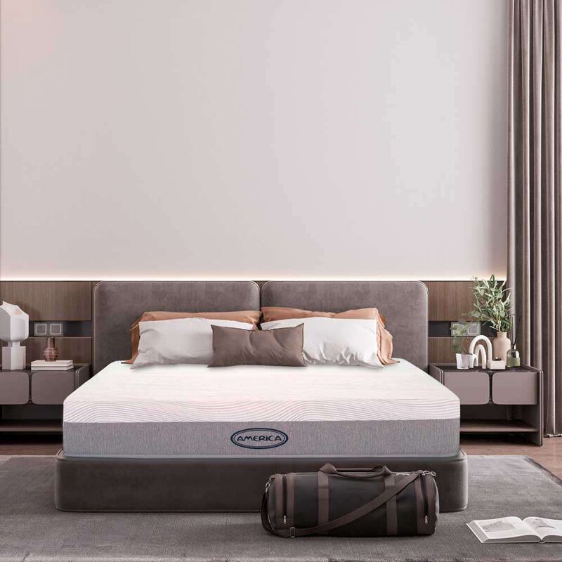 Colch&oacute;n en Caja Am&eacute;rica Individual Zip Medio image number null