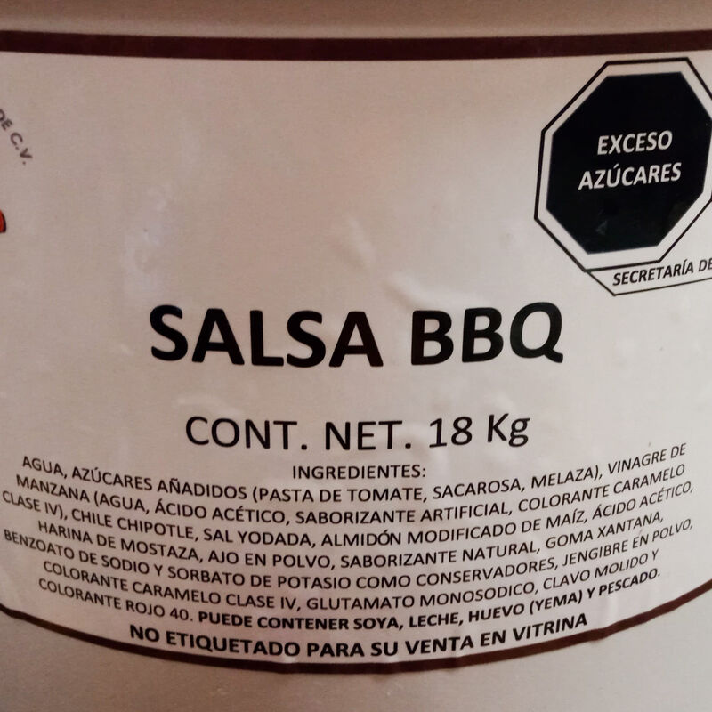 Salsa Bbq La Pocima 18 Kg image number null