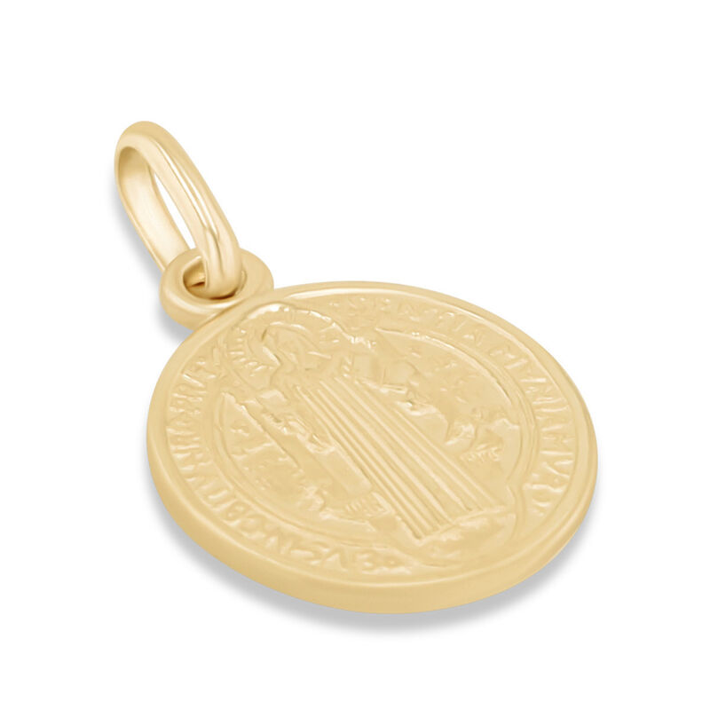 Medalla De Moneda De San Benito Oro Amarillo 10... image number null