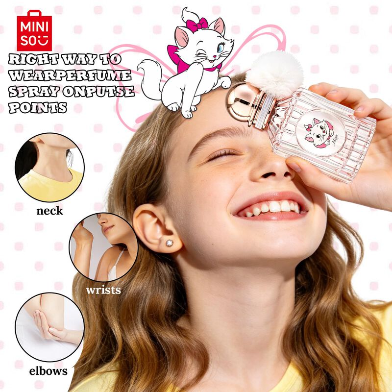 Perfume Miniso Disney Stitch Marie 100ml Rosa image number null