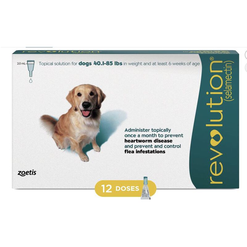 Revolution 12% (selamectina) 3 tubos x 2 ml (ve... image number null