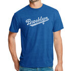 Camiseta Mezcla Premium Word Art Para Hombre - Barrios de Brooklyn - Azul Rey
