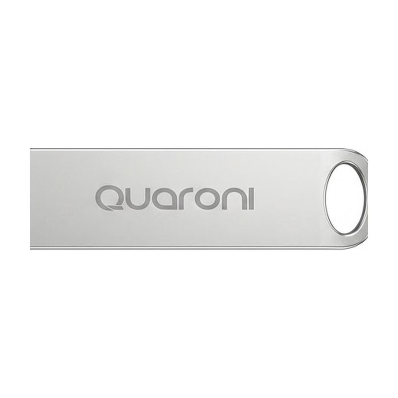 Memoria Usb 2.0 Quaroni 128gb Met&aacute;lica, Compati... image number null