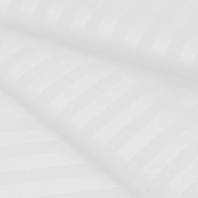 Juego de S&aacute;banas Tacto Seda Kin Size blanco image number null