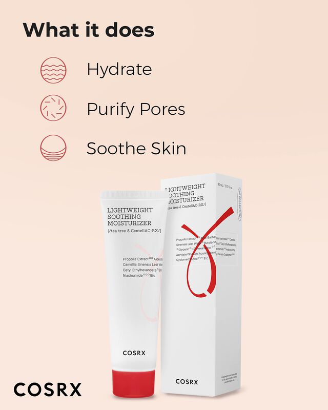 Crema Hidratante Cosrx Ac Collection Ligera De ... image number null