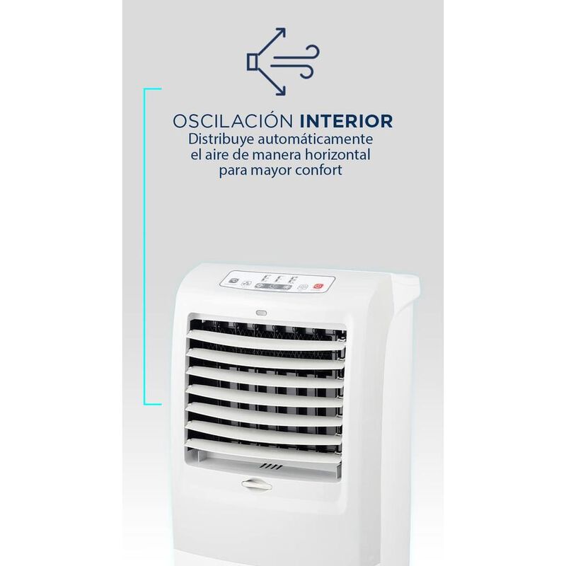 ENFRIADOR DE AIRE PORTATIL MIDEA MAC28LW FRIO 5... image number null