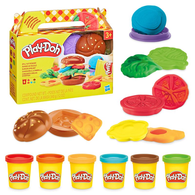 Juguetes De Cocina Playset Play-doh Grill Fun P... image number null