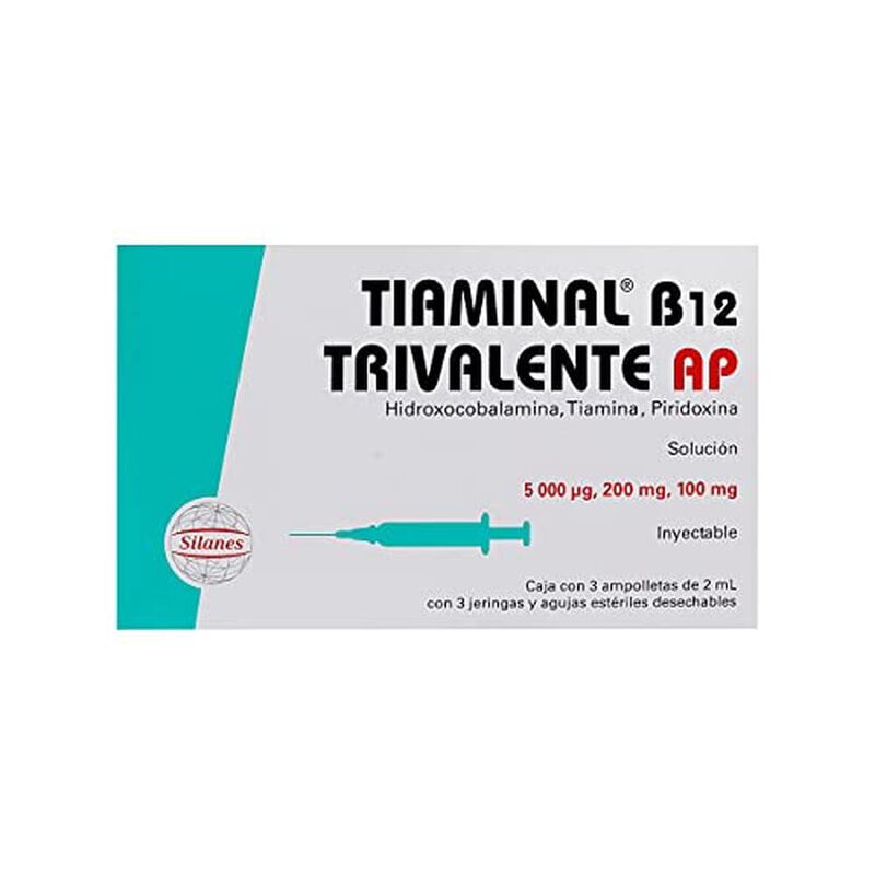 Tiaminal B12 Trivalente A.p. Solucion Inyectabl... image number null