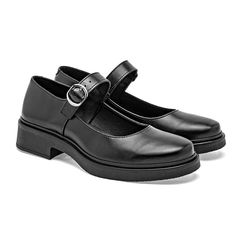 Green Love Zapato Escolar Negro Para Mujer 1465... image number null