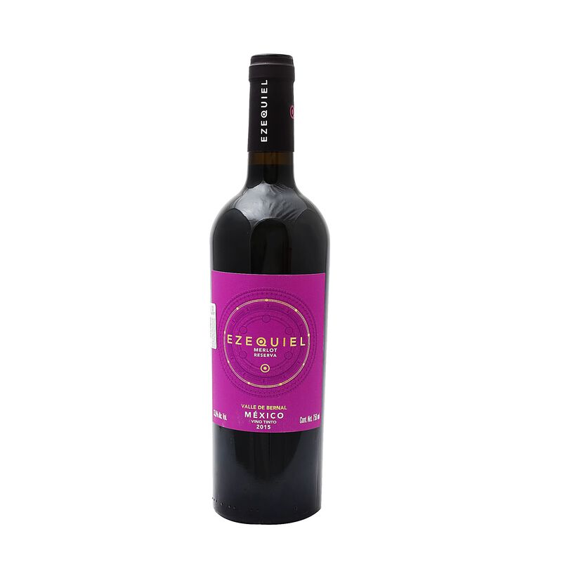 Vino Tinto Ezequiel Merlot - 750 ml image number null