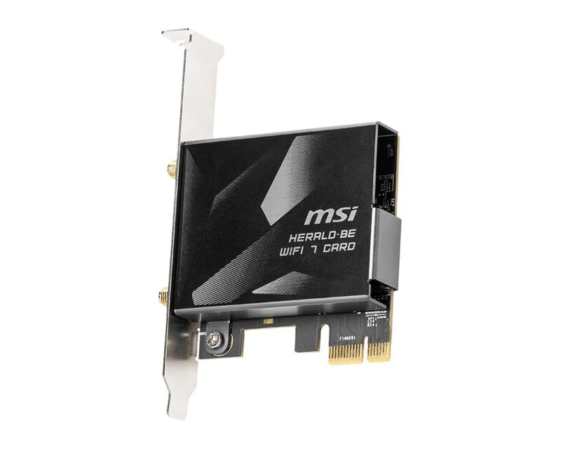 M&oacute;dulo Wi-fi 7 Msi Herald-be Wi-fi 7 Max Con Bl... image number null