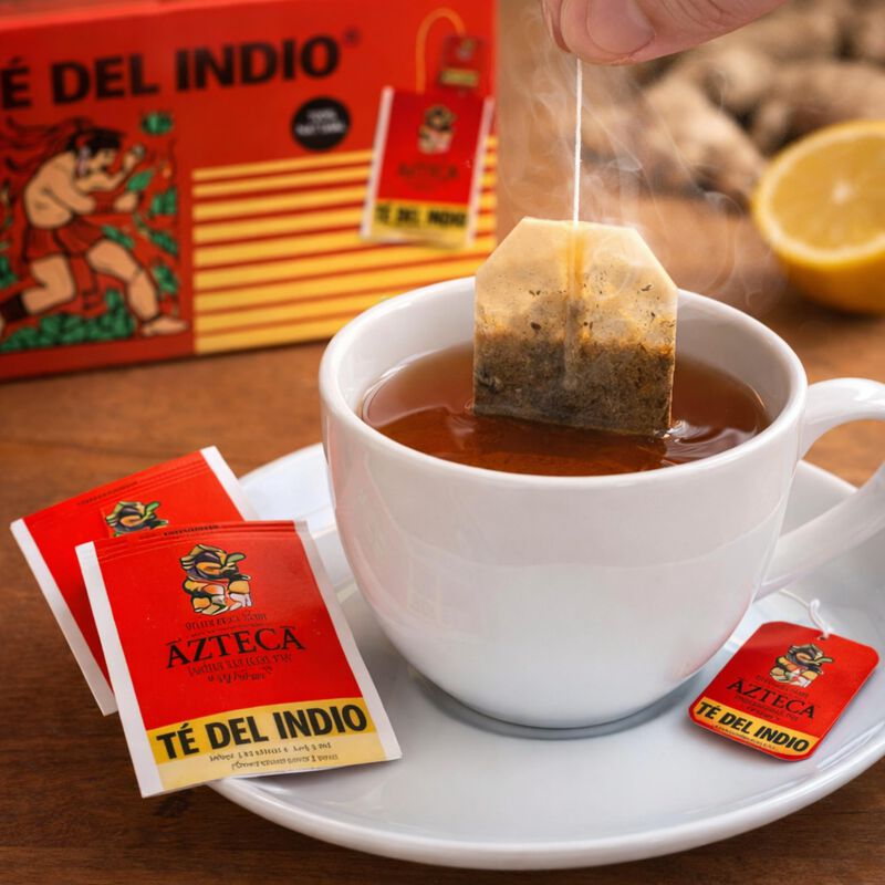 T&eacute; Five Brothers Products Del Indio 2&times;25 Bolsas image number null