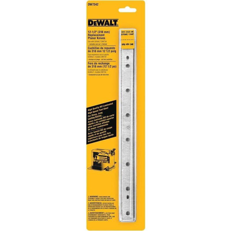 Cuchillas Cepillo DeWalt 13" Repuesto Original ... image number null