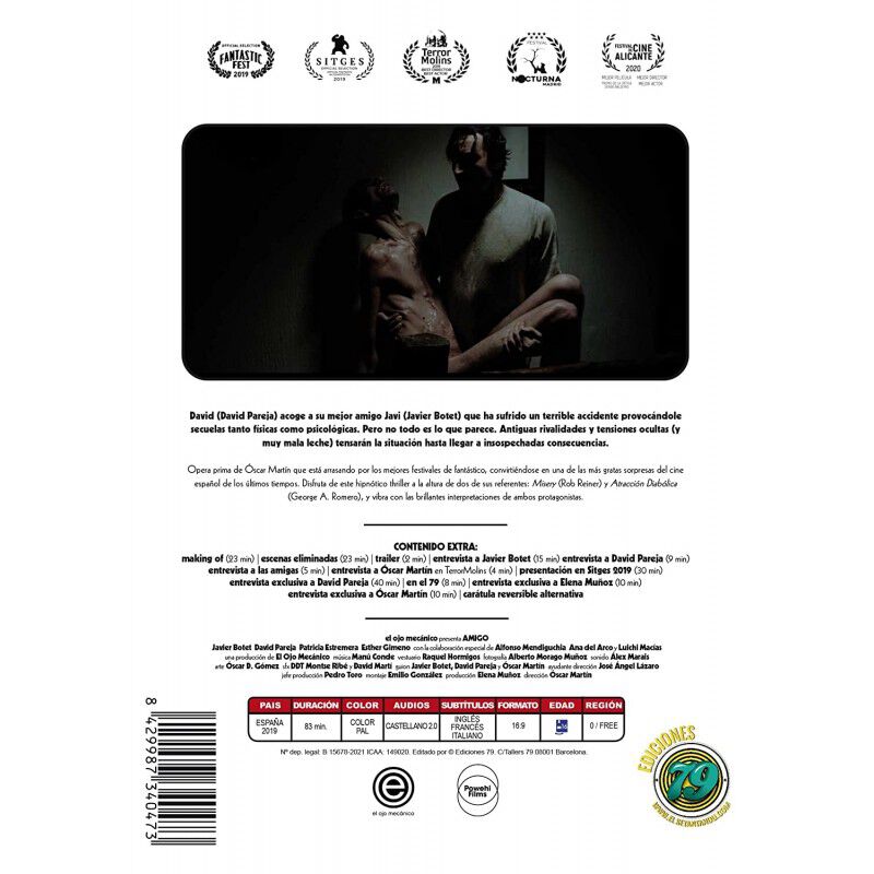 Amigo 2019 Dvd [dvd] image number null