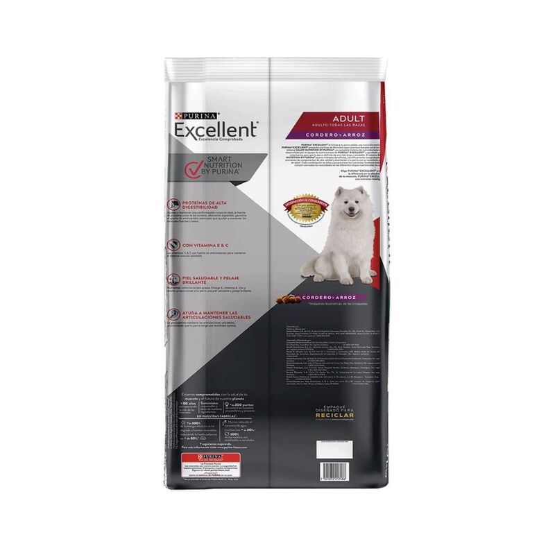 Pro Plan Excellent Adulto Cordero 1.5 Kg image number null