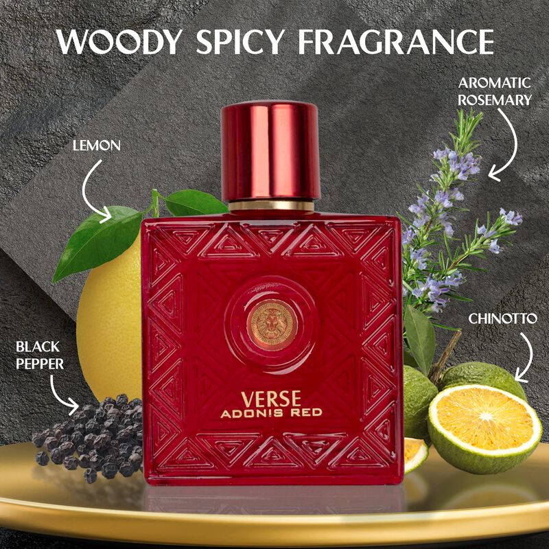 Perfume Novoglow Verse Adonis Red Eau De Parfum... image number null