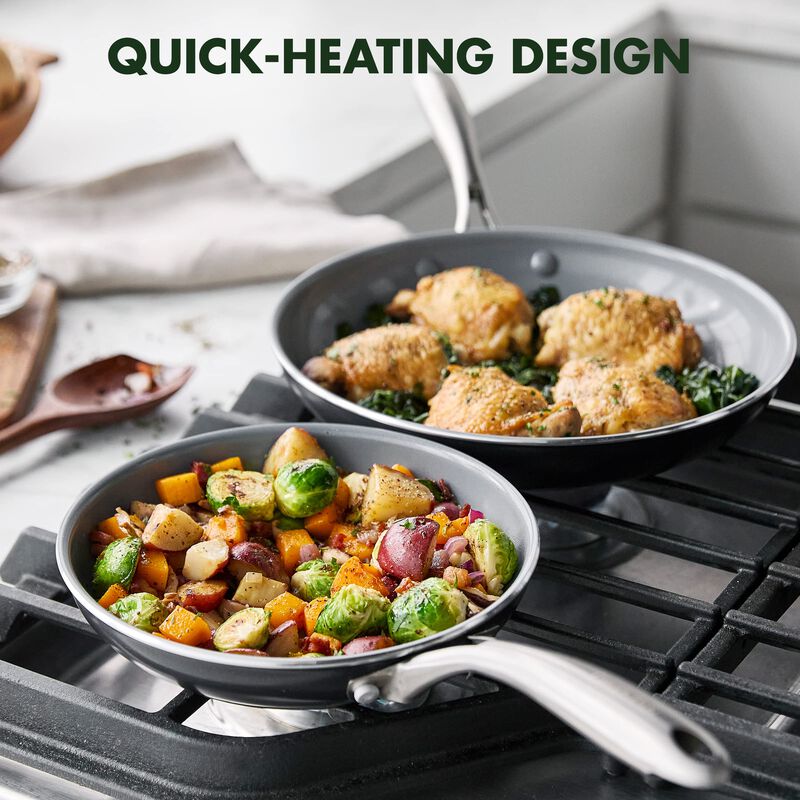 Juego de sartenes Greenpan Swift Healthy Cerami... image number null