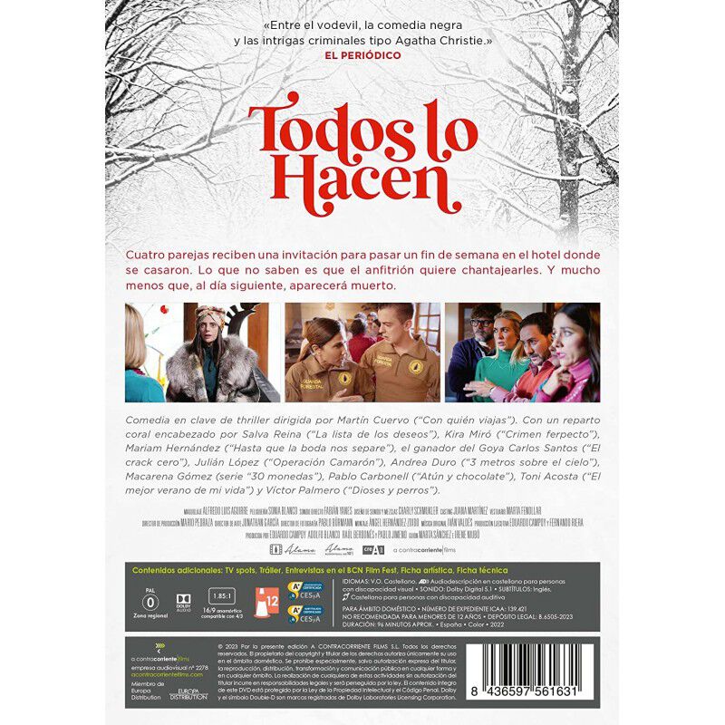 Todos lo hacen [DVD] image number null
