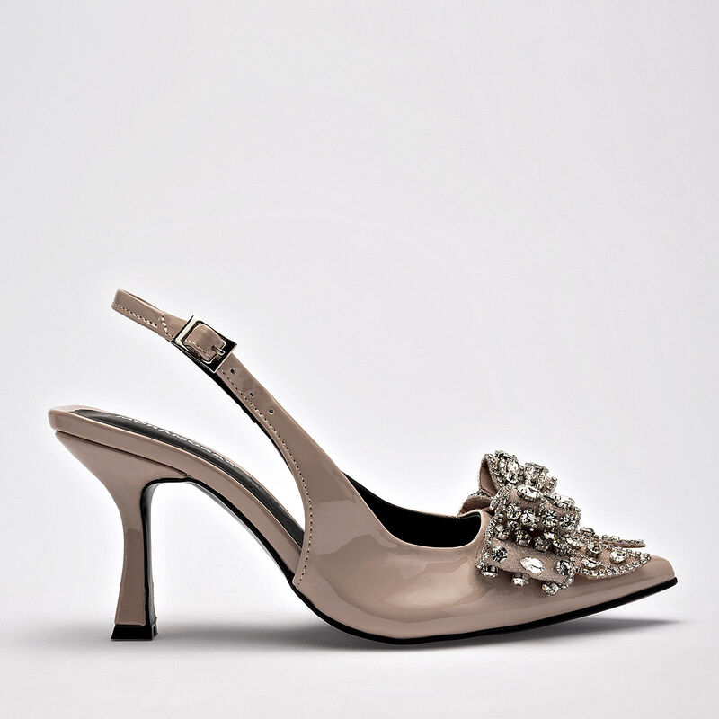 Moramora zapatilla para mujer beige cod 140692-... image number null