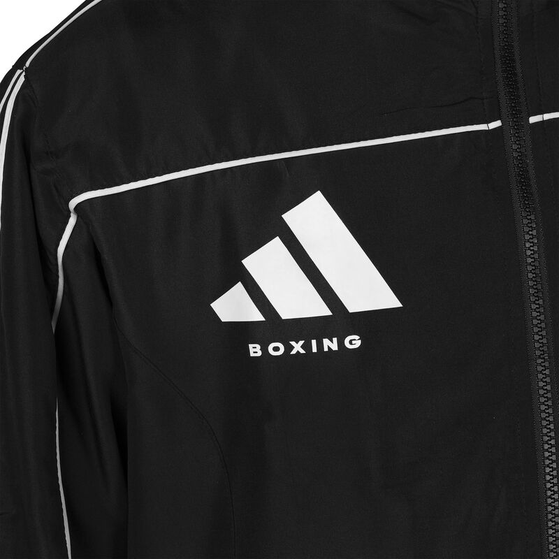 Chamarra Negra Con Blanco Adidas image number null