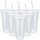 Vaso Reutilizable Uiifan 710 ml Con Brillo &ndash; Pack De 6