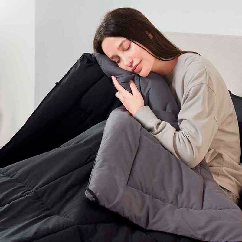 Edred&oacute;n Acolchado Matrimonial Hipoalerg&eacute;nico Re... image number null