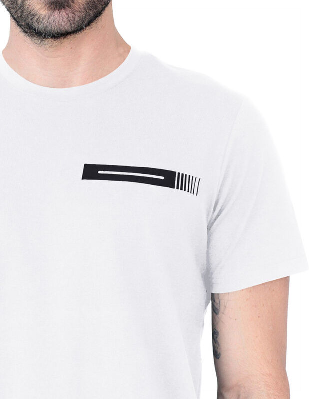 Playera Basica Hombre Cuello Redondo Blanco Roo... image number null