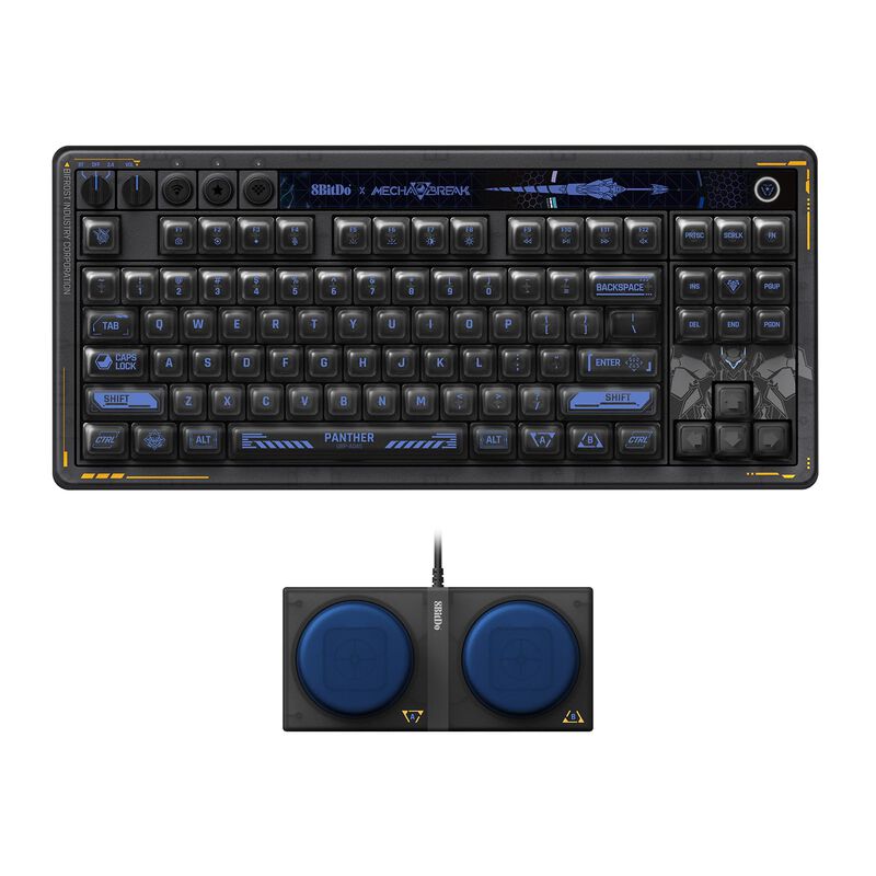 Teclado 8bitdo Retro 87 Mechanical Con Interrup... image number null