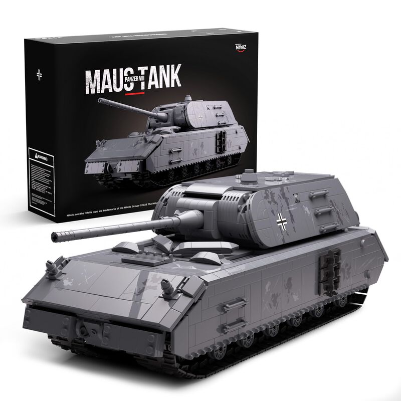 Modelo De Construcci&oacute;n Nifeliz Maus Tank Ww2 Pa... image number null