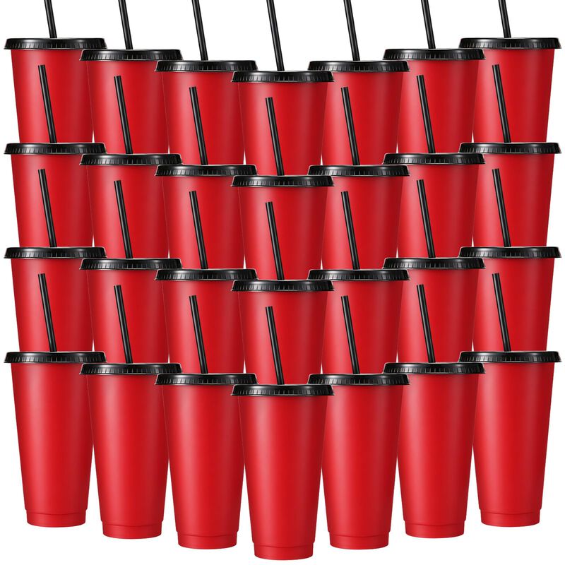 Vaso De Bebida Honeydak Pack De 30 689 ml Rojo/... image number null