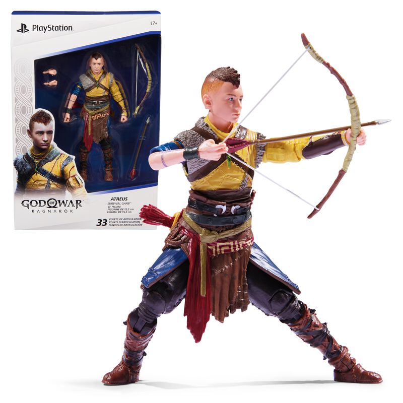 Figura De Acci&oacute;n Playstation God Of War Ragnaro... image number null