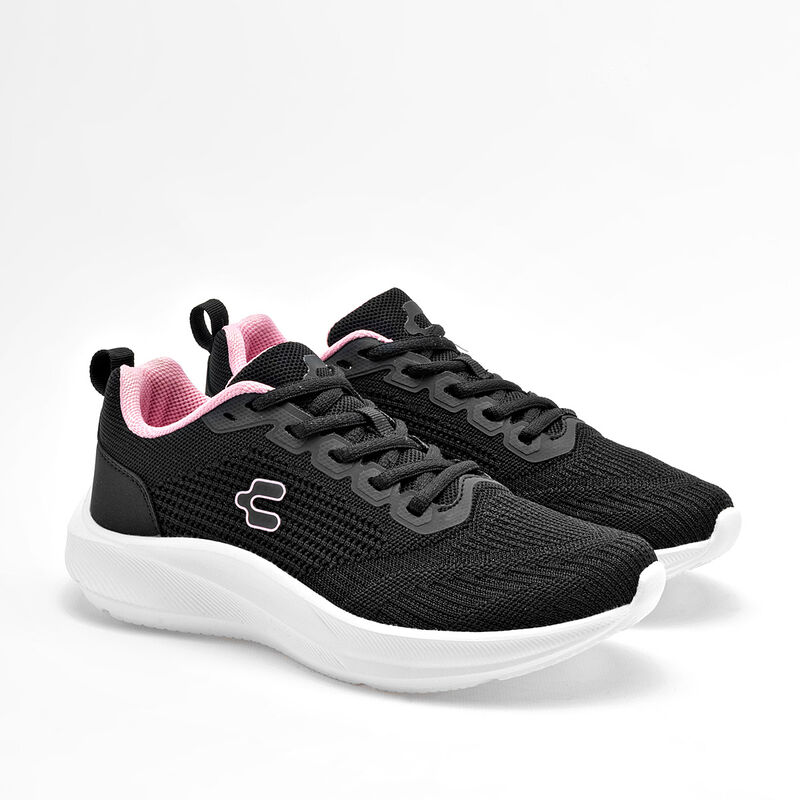 Charly Tenis deportivo para mujer negro, runnin... image number null