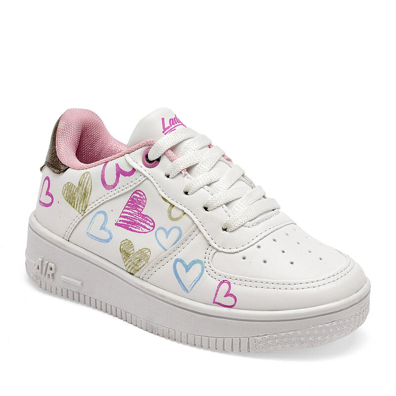 Lady One tenis para ni&ntilde;a blanco multicolor cod ... image number null