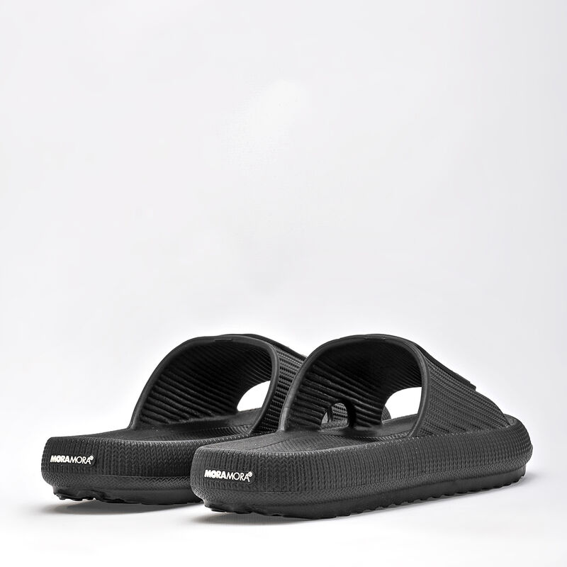 Moramora Sandalia para hombre negro image number null