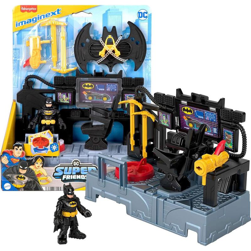 Imaginext Dc Super Friends Bat Command Center P... image number null