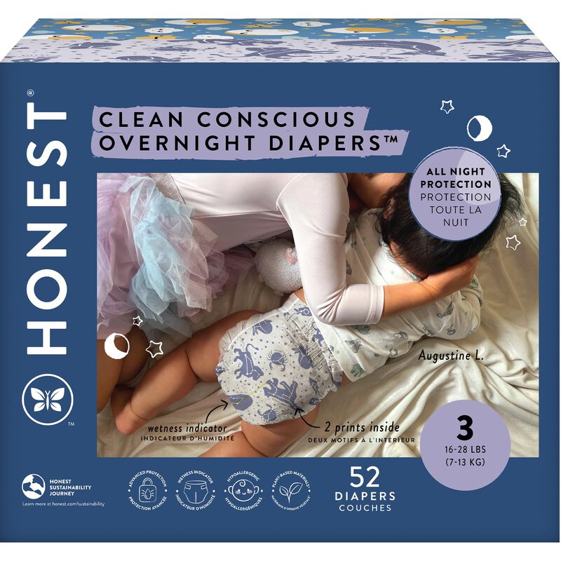 Pa&ntilde;ales The Honest Company Clean Conscious Over... image number null