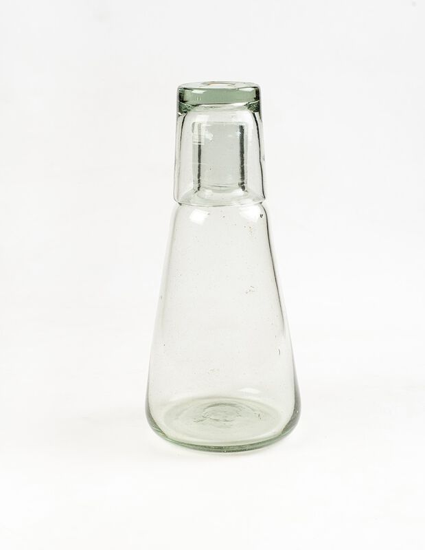 Jarra de Buró de Vidrio Soplado Transparente Ma... image number null