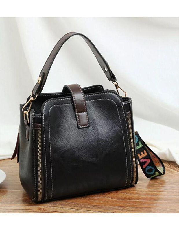 Bolsa Crossbody Pink Brule Universal De Cuero P... image number null