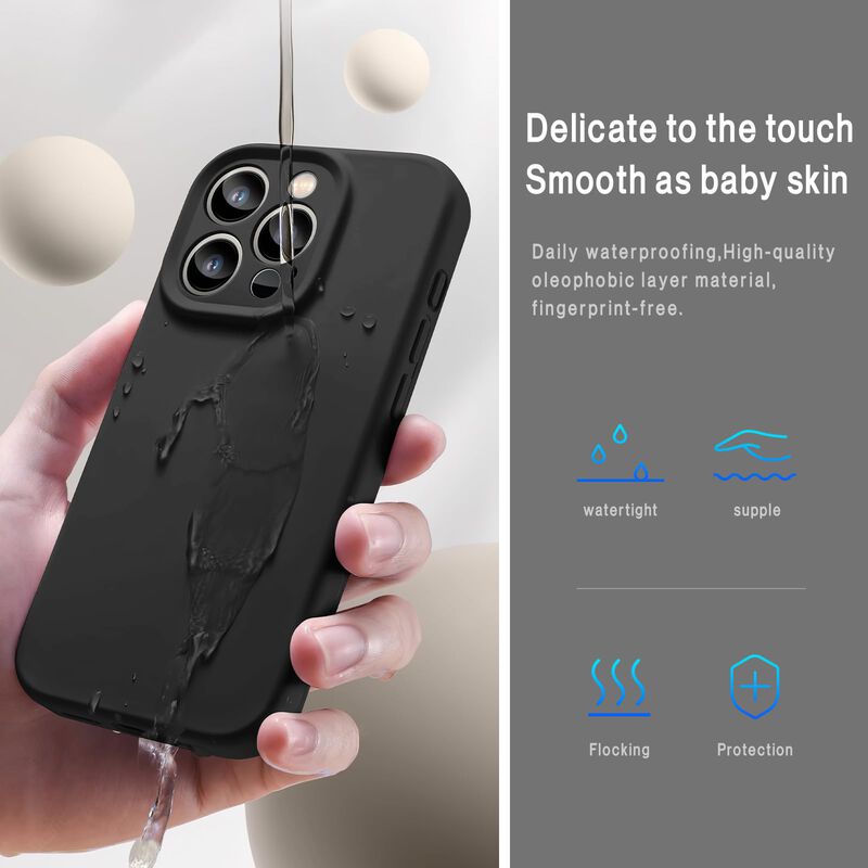 Funda Suw Para Iphone 13 Pro Max, Negra, Con Pr... image number null