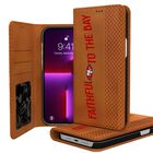 Keyscaper Funda Tipo Folio Marr&oacute;n Para iPhone 49ers