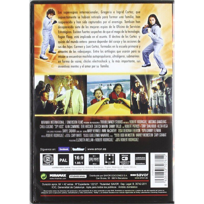 Spy Kids (dvd) image number null