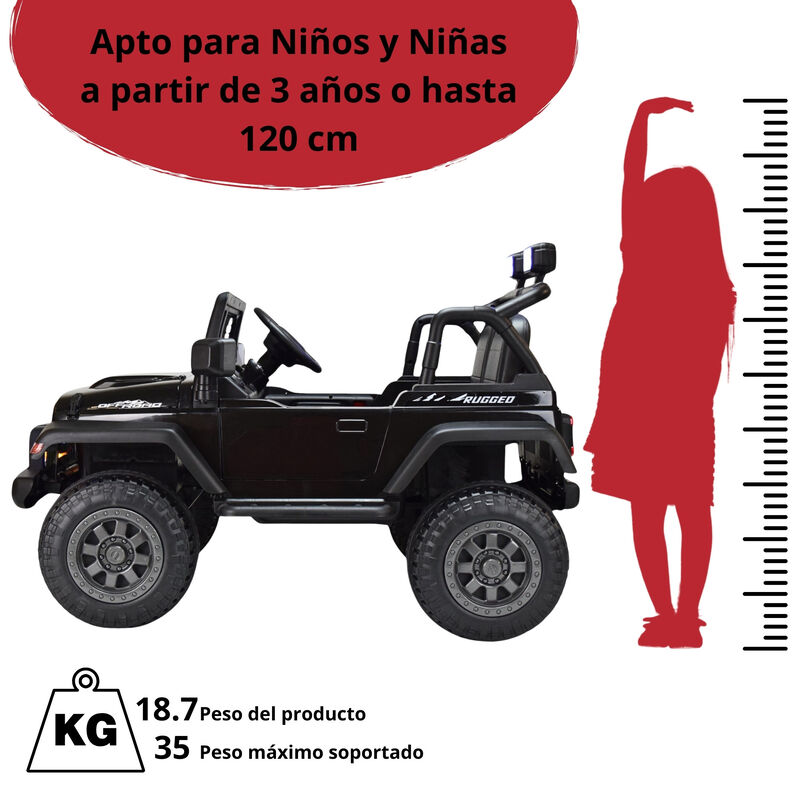 Montable Electrico para Ni&ntilde;os Camioneta Control... image number null