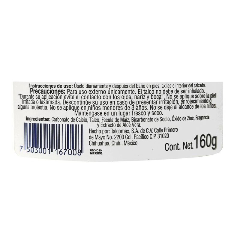Talco Desodorante Max-o Fresh  160g image number null