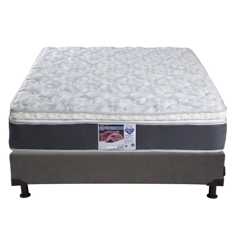 Colch&oacute;n Queen Size Spring Air Marte+Almohada Di... image number null