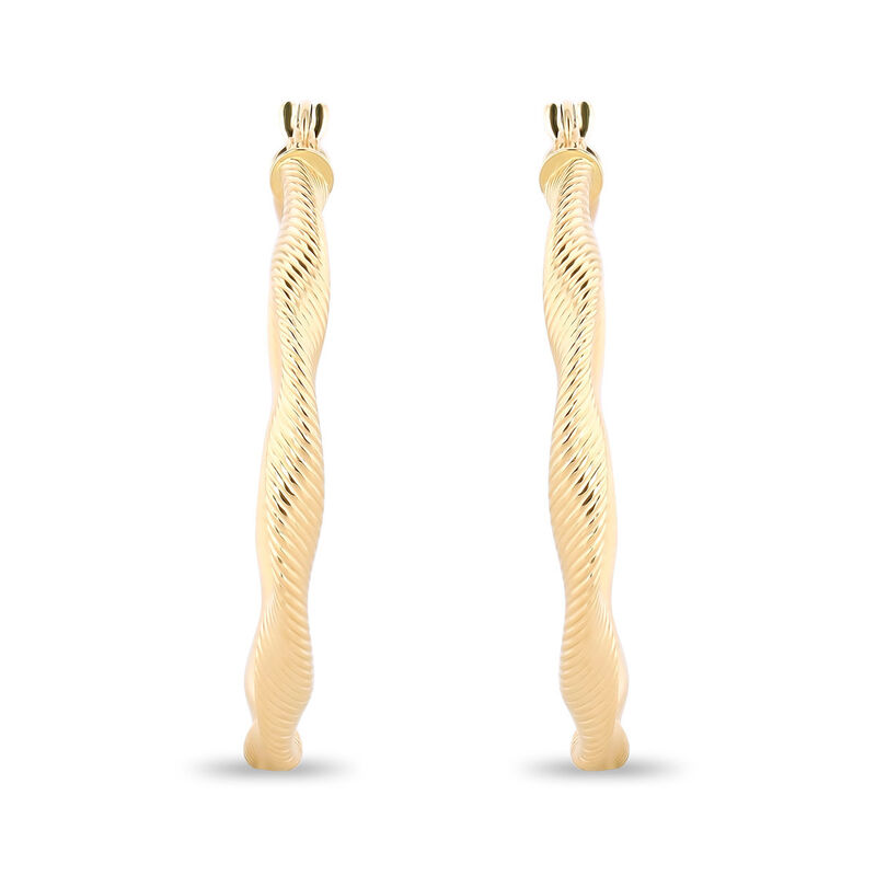 Arracadas De Oro Amarillo 14K (25Mm Aprox) image number null