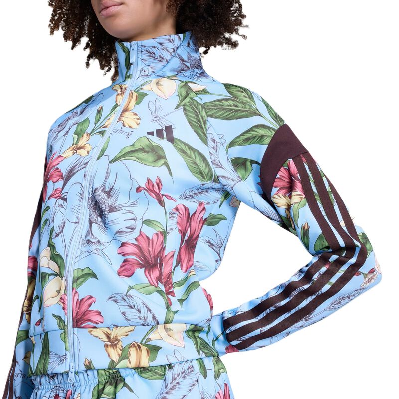 Ropa Mujer Adidas Chamarra Farm Tiro Tt Azul Kx... image number null