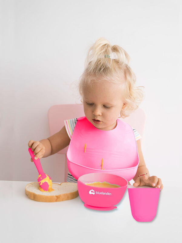 Juego de Vajilla para Beb&eacute; de Silic&oacute;n 6 Piezas ... image number null