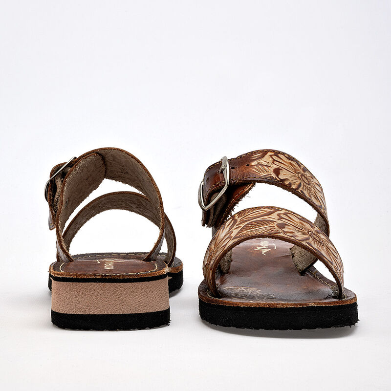 Mora Tierra Sandalia para mujer caf&eacute; beige image number null