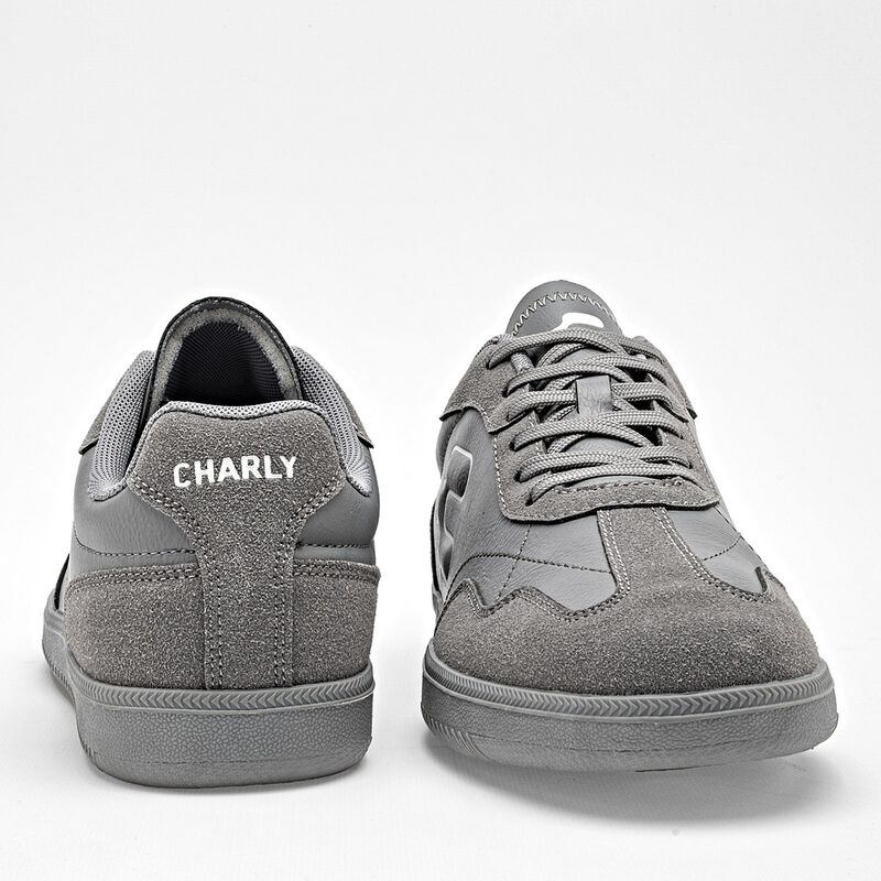 Charly Tenis Deportivo para hombre gris Importa... image number null